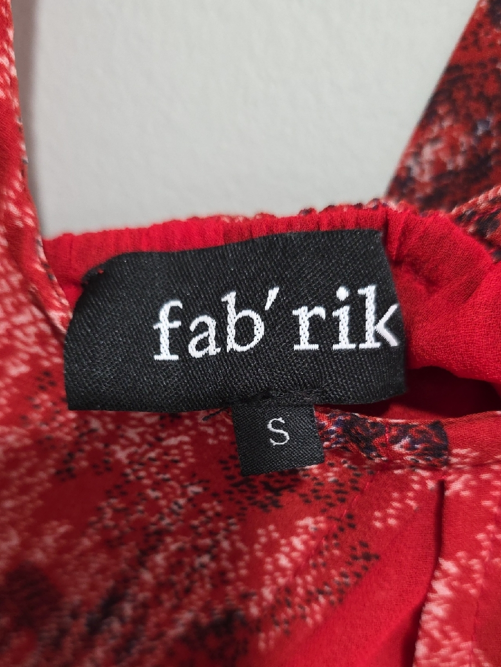 Fab RIK Red Floral Wide Leg Jumpsuit Flutter Sleeve Boho Romantic Small - Picture 2 of 9